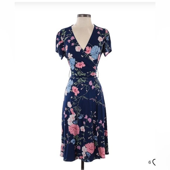 DM COLLECTION FLORAL DRESS - Picture 1 of 6